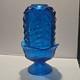 Vintage Viking Glass Epic Glimmer Leaf Fairy Lamp
