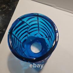 Vintage Viking Glass Epic Glimmer Leaf fairy lamp