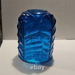 Vintage Viking Glass Epic Glimmer Leaf fairy lamp