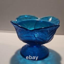 Vintage Viking Glass Epic Glimmer Leaf fairy lamp