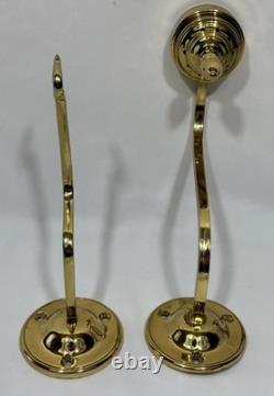 Vintage Williamsburg Virginia Metalcrafters Bruton Candle Sconce with SMOKE BELL