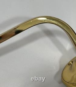 Vintage Williamsburg Virginia Metalcrafters Bruton Candle Sconce with SMOKE BELL