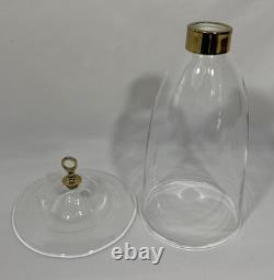 Vintage Williamsburg Virginia Metalcrafters Bruton Candle Sconce with SMOKE BELL