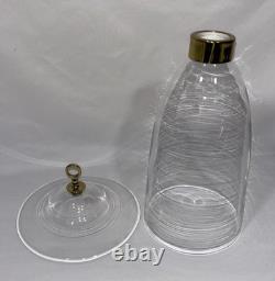 Vintage Williamsburg Virginia Metalcrafters Bruton Candle Sconce with SMOKE BELL