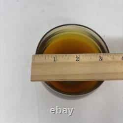 Vtg SET Glassybaby Drinkers Cola Pre-triskelion Low Ball Amber Glass Rare