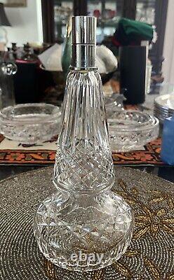 WATERFORD CRYSTAL 10 Prism Lismore Single Candlestick Holder Base Only