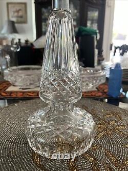 WATERFORD CRYSTAL 10 Prism Lismore Single Candlestick Holder Base Only