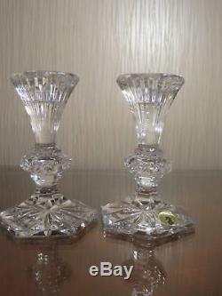 Waterford Chatham Candlesticks 5 NEW msrp $175
