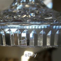 Waterford Crystal 2 CANDLESTICK Holder 7.5 Tall Elegant Giftware Alana Lismore