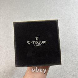 Waterford Crystal Brass Cambridge Candlestick Holders Pair Taper Candle Sticks