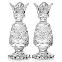 Waterford Crystal Hospitality Set of Two 6 Wedge Cut Candlesticks