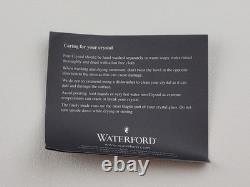 Waterford Crystal Lismore 6 Square Base Candlestick / Candle Holder Set of 2