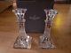Waterford Crystal Lismore 8 Candlesticks Candle Holders Set