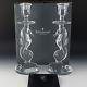 Waterford Crystal New Seahorse Candlestick 11 1/2 Pair Candle Holder Stick