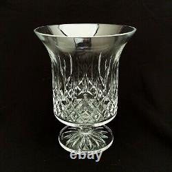 Waterford Crystal One-Piece Footed Hurricane Lamp Candle Holder