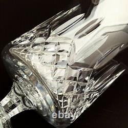 Waterford Crystal One-Piece Footed Hurricane Lamp Candle Holder