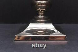 Waterford Crystal STAR OF HOPE HURRICANE Candle LAMP holder SGD by Jim O Leary