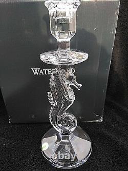 Waterford Crystal Seahorse 11 1/2 Candlesticks