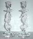 Waterford Crystal Seahorse Candlestick Holders Pair (2) #127994 New