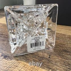 Waterford Lismore 6 Candlestick Holders SET/2 Square Base 1 New