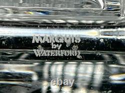 Waterford Marquis Lead Crystal Glass, 8 Cubist Hurricane Votive Candle Holder V