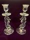 Waterford Tall Seahorse Candlesticks Set Of 2 Beautiful, Great Condition $1