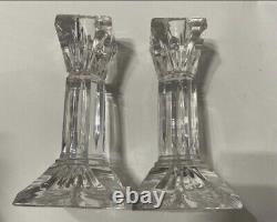 Waterford crystal candle holders