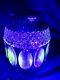 Westmoreland Wakefield Waterford Fairy Lamp Purple Amethyst Uranium Rare Vintage