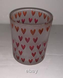 YANKEE CANDLE Dreaming of Love Hearts Jar Candle Shade/Holder/2 Votive Holders