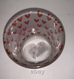 YANKEE CANDLE Dreaming of Love Hearts Jar Candle Shade/Holder/2 Votive Holders