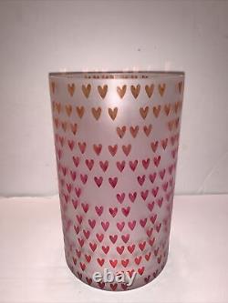 YANKEE CANDLE Dreaming of Love Hearts Jar Candle Shade/Holder/2 Votive Holders