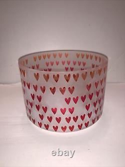 YANKEE CANDLE Dreaming of Love Hearts Jar Candle Shade/Holder/2 Votive Holders