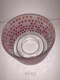 YANKEE CANDLE Dreaming of Love Hearts Jar Candle Shade/Holder/2 Votive Holders