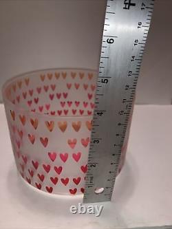 YANKEE CANDLE Dreaming of Love Hearts Jar Candle Shade/Holder/2 Votive Holders