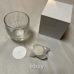 YES Glassybaby Hand Blown Glass Candle Holder SOLD OUT Beeswax Box Circle Card