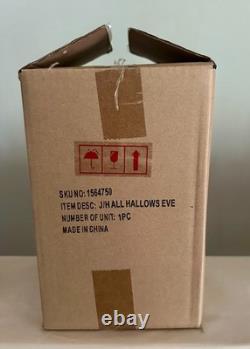 Yankee Candle All Hallows Eve Hurricane Glass Jar Holder 1564750 NIB Halloween