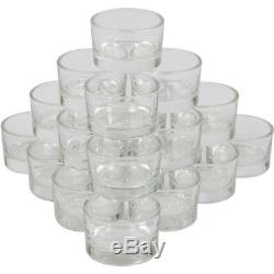 Yankee Candle Clear Glass Tea Light Holder Wedding / Christmas Decoration Gift