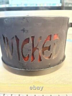 Yankee Candle Halloween Tricky Wicked Boo Candle Candy Corn Patchouli Peppermint